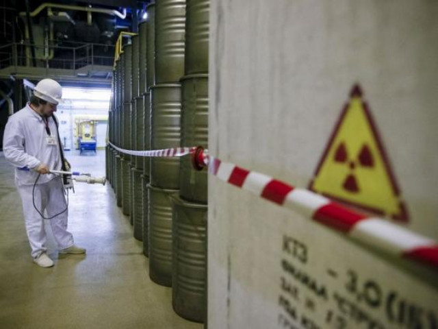 an employee measures the radiation level at a plant for processing liquid radioactive waste at the chernobyl nuclear power photo reuters an employee measures the radiation level at a plant for processing liquid radioactive waste at the chernobyl nuclear power photo reuters
