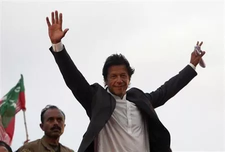 imran khan waves to his supporters photo reuters imran khan waves to his supporters photo reuters