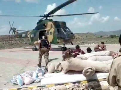 copter safety a priority during relief airdrops