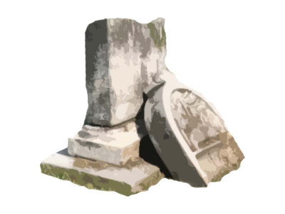 floods leave graveyards in ruins