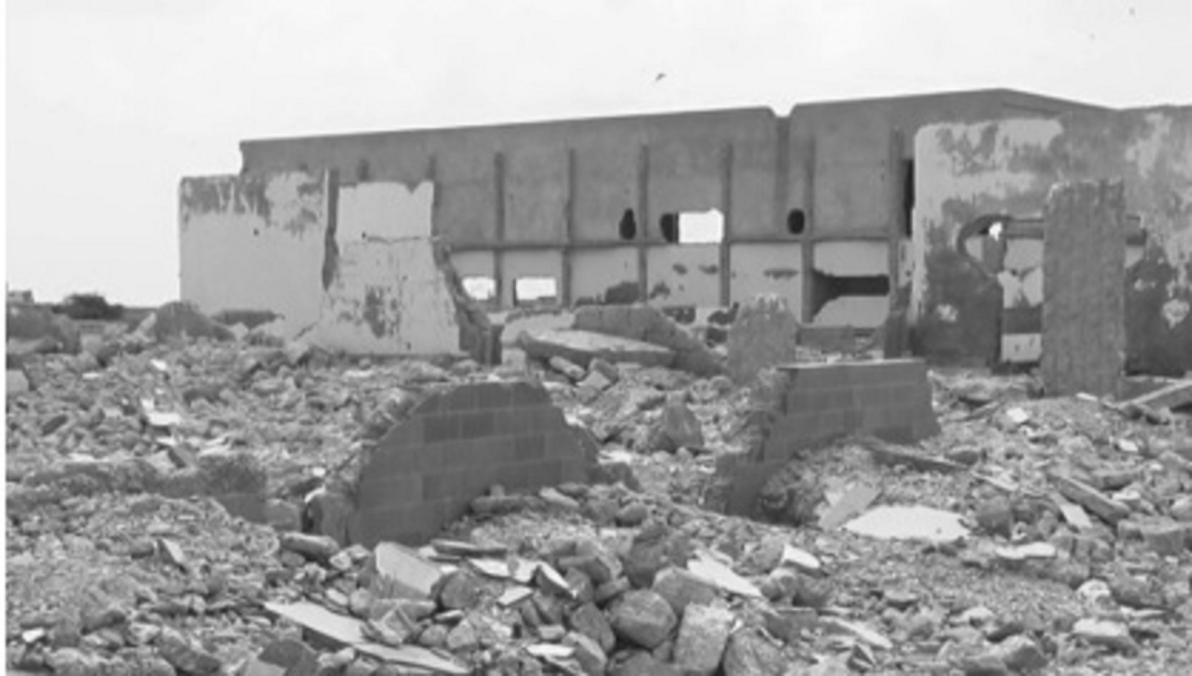 the ruins of a government boys college in the ibrahim hyderi area remind the society of its neglect towards education photo express