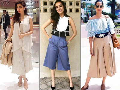 fashion forward cool ways to wear culottes