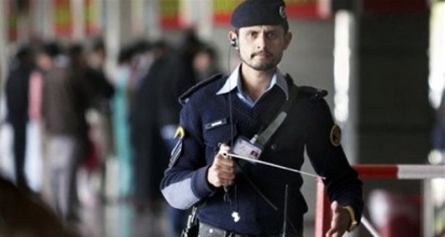 a file photo shows an airport security force asf official a file photo shows an airport security force asf official