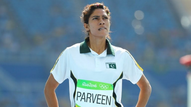 pakistani athlete najma parveen the country s final representative at the games in rio exited the tournament after finishing 70th overall in the women s 200m race photo courtesy nabil tahir pakistani athlete najma parveen the country s final representative at the games in rio exited the tournament after finishing 70th overall in the women s 200m race photo courtesy nabil tahir