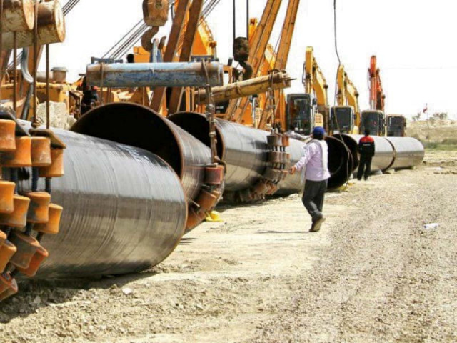 the ministry insisted that the ip pipeline project had not been shelved and due diligence was being carried out by isgs to avoid dollar transactions and snap back provisions of the international sanctions photo afp the ministry insisted that the ip pipeline project had not been shelved and due diligence was being carried out by isgs to avoid dollar transactions and snap back provisions of the international sanctions photo afp
