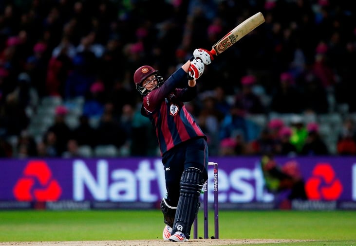 northant 039 s josh cobb in action at natwest t20 blast final on august 20 2016 at edgbaston photo reuters