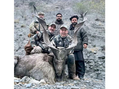 american bags season s first markhor in chitral american bags season s first markhor in chitral