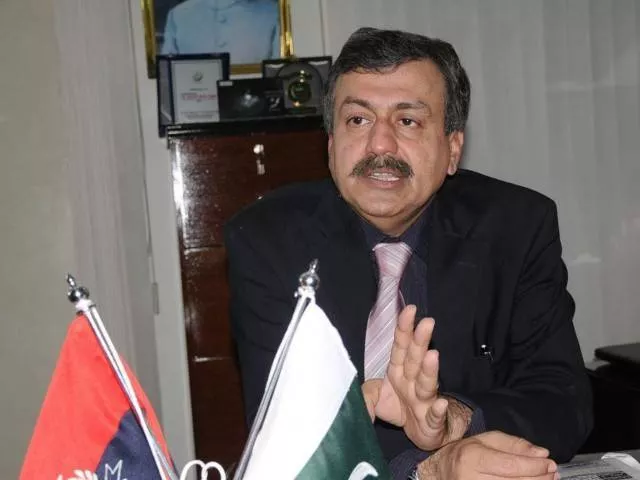 ace chairperson ghulam qadir thebo photo file ace chairperson ghulam qadir thebo photo file