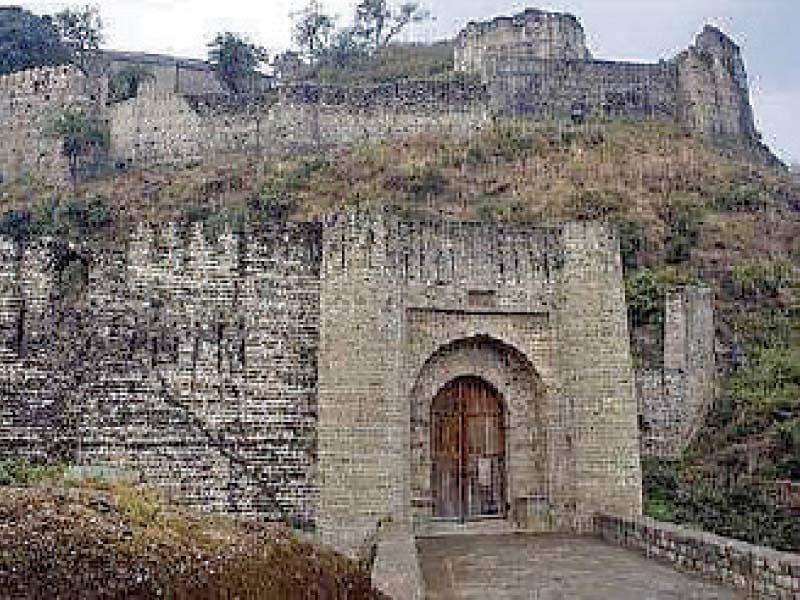 the 200 year old harkishan garh fort built by the sikh commander hari singh nalwa is in a state of disarray photos express