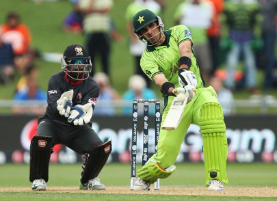 misbah scores 34 ball century in exhibition match misbah scores 34 ball century in exhibition match