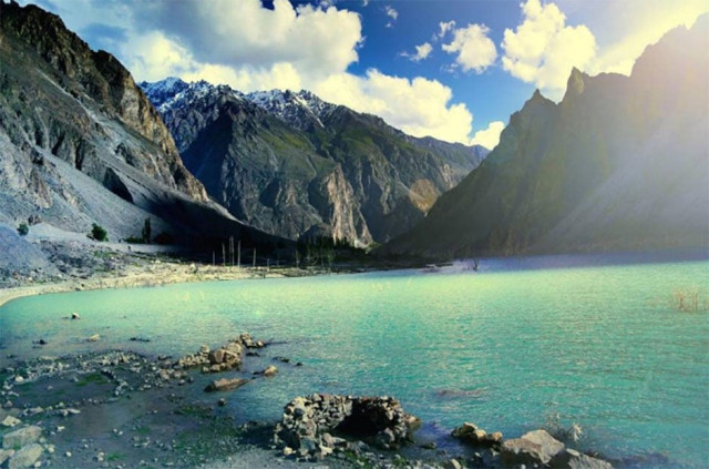 a stunning view of attabad lake in gojal created by a landslide in 2010 photo ashhad92 a stunning view of attabad lake in gojal created by a landslide in 2010 photo ashhad92