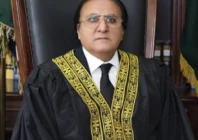 chief justice raja saeed akram khan of the azad jammu and kashmir supreme court photo express