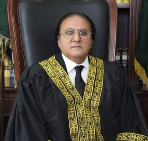 chief justice raja saeed akram khan of the azad jammu and kashmir supreme court photo express