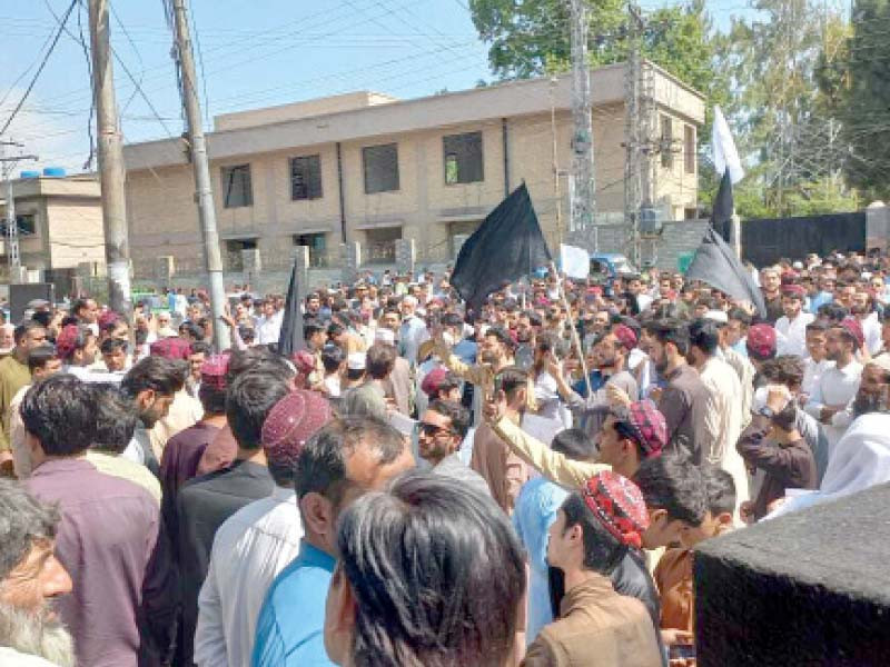 thousands of people take to the streets against terrorism in swat photo express