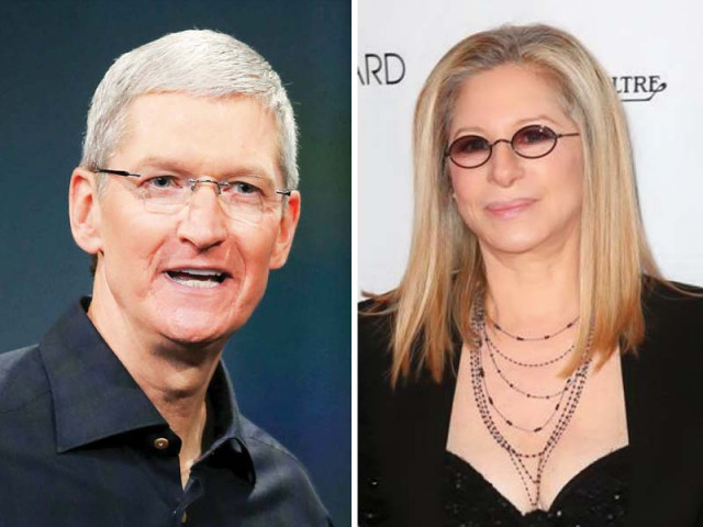 streisand has complained to cook about siri photos file streisand has complained to cook about siri photos file