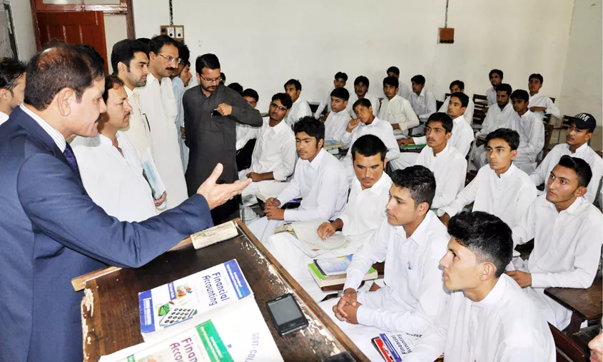 ghani ordered the college administration and students to make sure attendance is at least 75 otherwise they would not be eligible for annual examination photo express ghani ordered the college administration and students to make sure attendance is at least 75 otherwise they would not be eligible for annual examination photo express