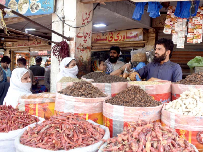 on the eve of eidul azha the prices of vegetables spices and other food staples have risen manifold across punjab drawing the ire of customers photo online