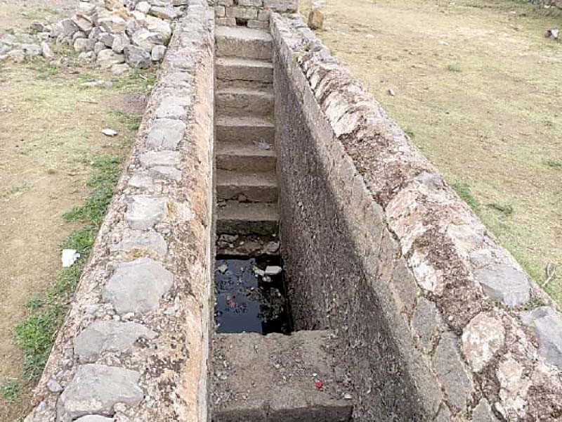 according to historians the stepwell was built by sher shah suri in the 16th century photo express