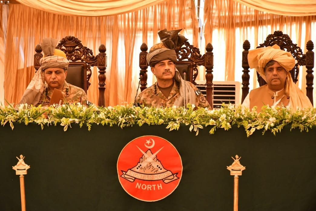 chief of army staff coas general syed asim munir expresses concerns over sanctuaries available to banned outfits and liberty of action they enjoy on afghan soil photo ispr