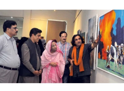 painting exhibition concludes at pac