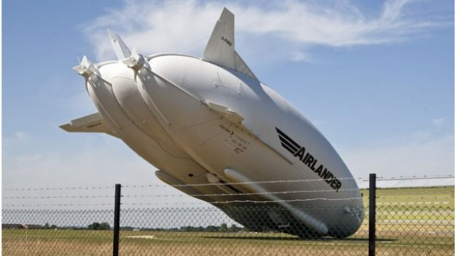 airlander crash landing photo courtesy sbna airlander crash landing photo courtesy sbna