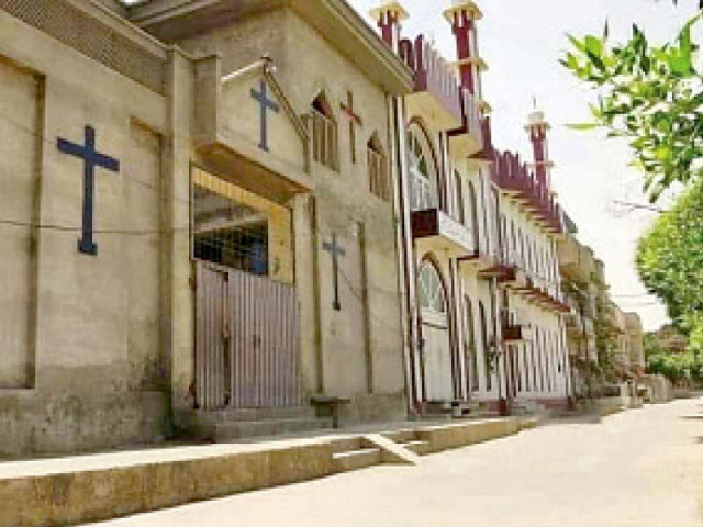 a mosque and church adjacent to each other exhibit interfaith harmony despite extremist violence in the district photo express