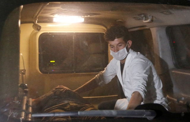 a wounded man lies inside an ambulance following an attack at american university of afghanistan in kabul afghanistan august 24 2016 photo reuters a wounded man lies inside an ambulance following an attack at american university of afghanistan in kabul afghanistan august 24 2016 photo reuters