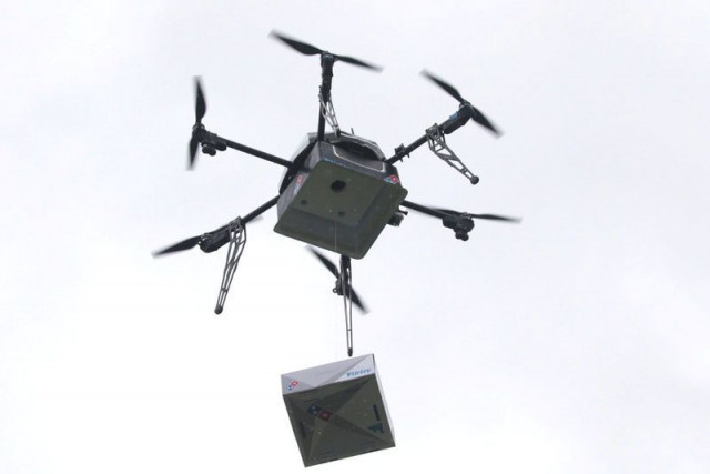 a delivery drone performs a test flight with a domino 039 s pizza box in auckland new zealand august 25 2016 photo reuters a delivery drone performs a test flight with a domino 039 s pizza box in auckland new zealand august 25 2016 photo reuters