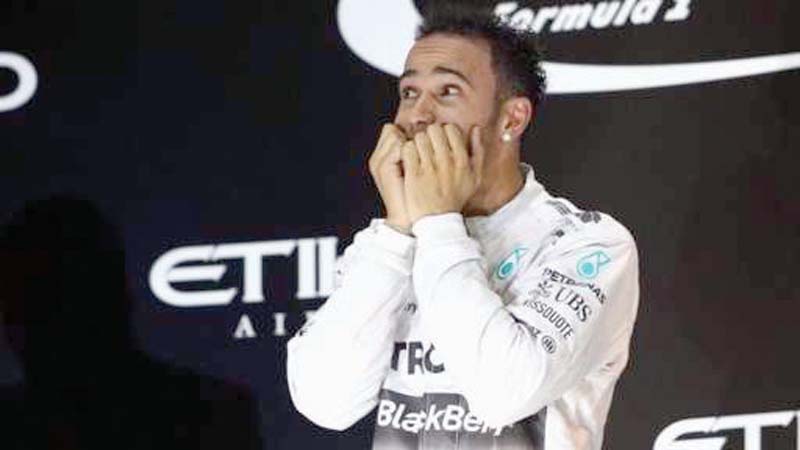 hamilton is virtually certain to take penalties in the upcoming races for using more than the permitted number of power unit components photo afp