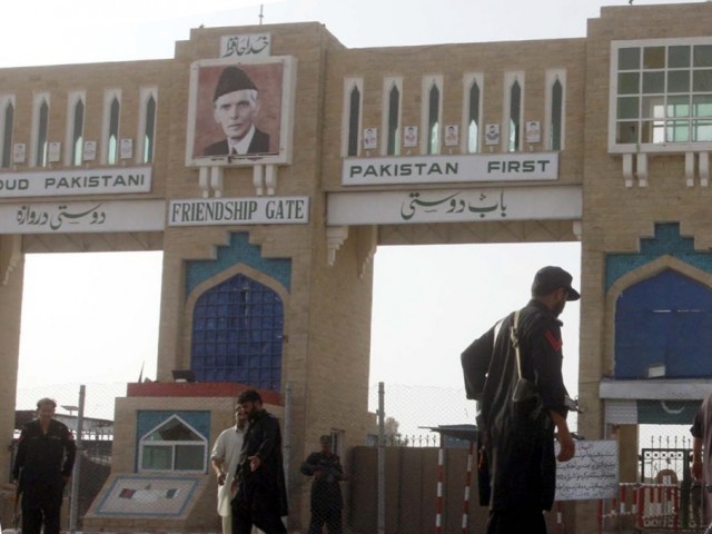 a file photo of pak afghan border photo ppi