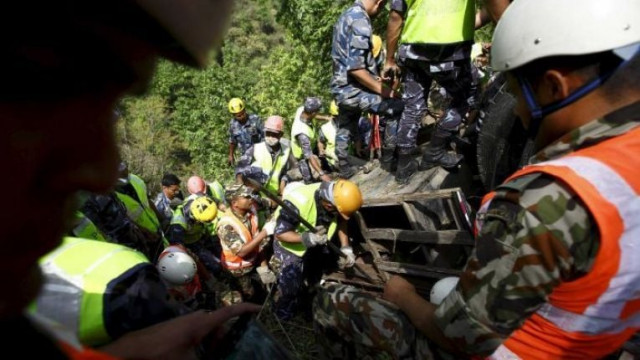 in this file photo rescue teams work to recover the bodies of victims from the wreckage of a bus at jayaprekhola in dhading district on the outskirts of kathmandu nepal photo reuters in this file photo rescue teams work to recover the bodies of victims from the wreckage of a bus at jayaprekhola in dhading district on the outskirts of kathmandu nepal photo reuters