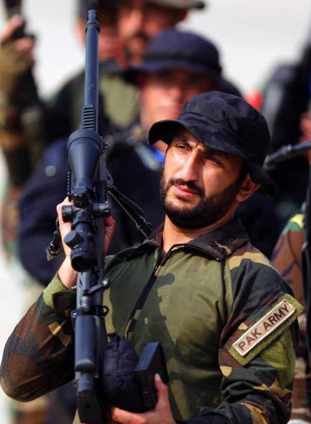 naik arshad representing the pakistan army was declared the best sniper of the competition photo source ispr