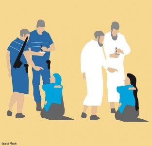 this cartoon perfectly sums up the burkini ban