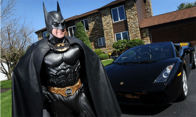 Batman suit boasting 23 gadgets earns Guinness World Record