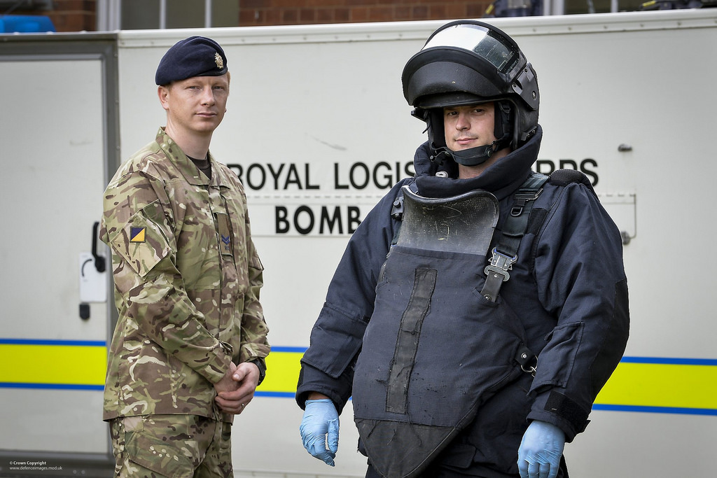 an army bomb disposal team had been called in as a precautionary measure photo twitter britisharmy