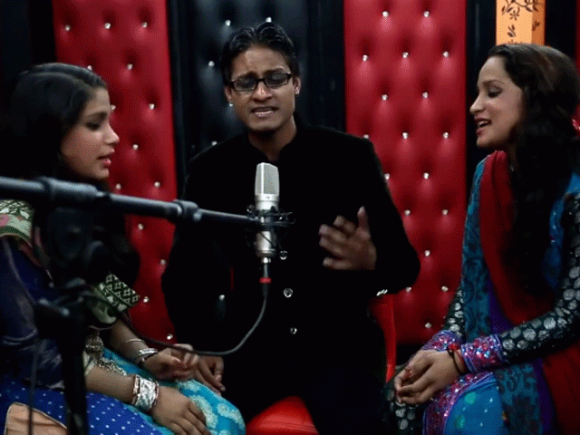 the video shows girls in a studio performing on a number of mesmerising songs screengrab the video shows girls in a studio performing on a number of mesmerising songs screengrab