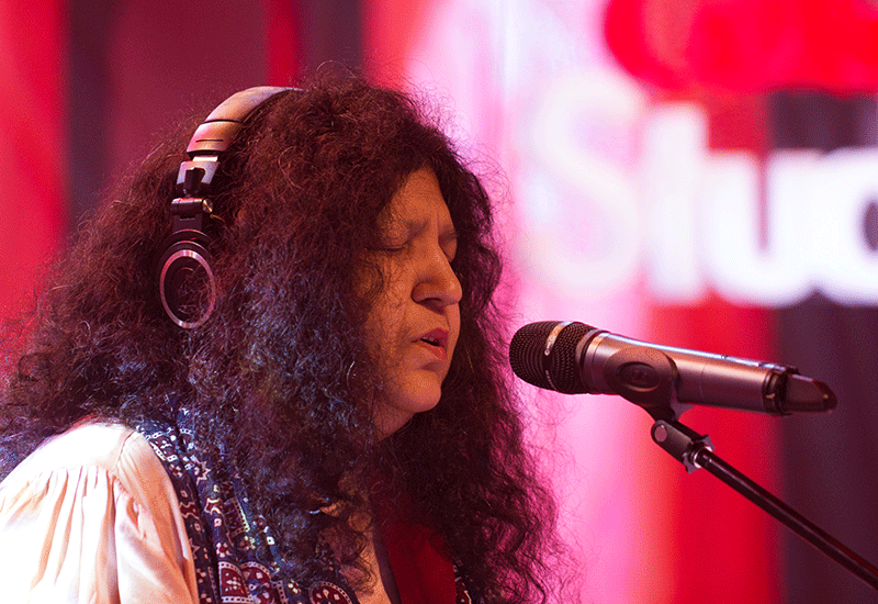 With Maula-e-Kull, Parveen is not helping make an upcoming artist’s career. She is instead reminding us how we take her presence for granted. PHOTO: COKE STUDIO