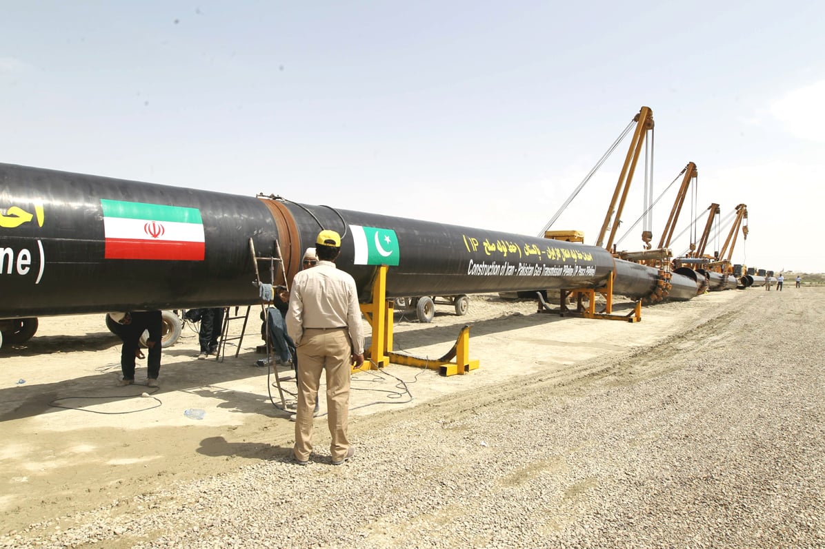 apart from the gas pipeline the economist suggested pakistan should also try to sign a trade agreement with iran with special focus on the export of rice and textile products and import of petroleum products and other goods photo afp