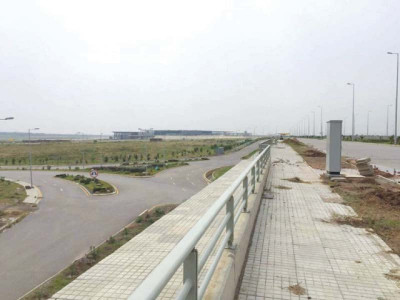 new airport work on link road goes at a snail pace