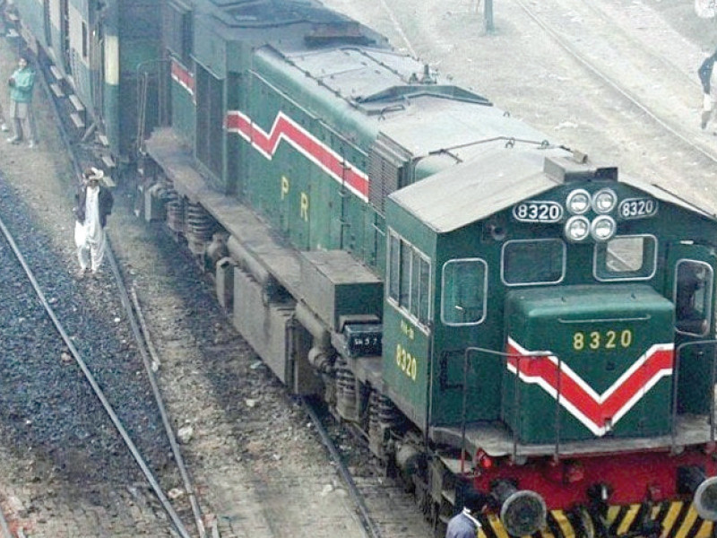 the ministry of railways defended the ml i project saying that without its completion pakistan railways would shut down soon photo file