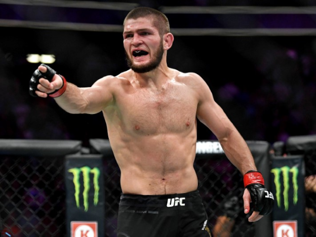 khabib goes all out to ensure islam makhachev s victory against dustin poirier at ufc 302 khabib goes all out to ensure islam makhachev s victory against dustin poirier at ufc 302