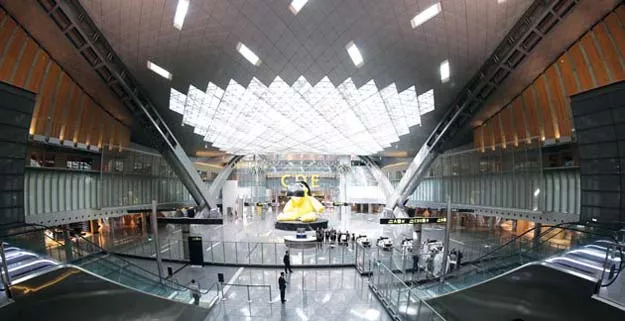 a general view shows the interior of the hamad international airport in doha photo reuters a general view shows the interior of the hamad international airport in doha photo reuters