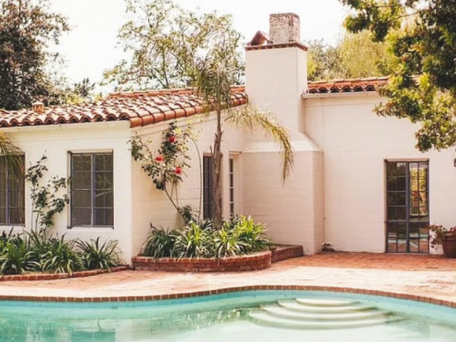 the spanish colonial style residence was the only home the star ever owned before she died of an apparent drug overdose photo file