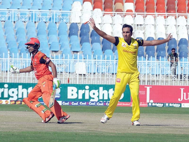 imran khan jr was at his brilliant best as he claimed 2 22 in four overs to ensure islamabad were never in with a shout photo app