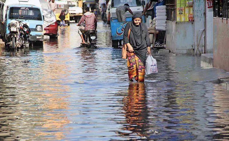 the situation in most of district malir is under control according to the dc however saudabad and other areas are still flooded photo file the situation in most of district malir is under control according to the dc however saudabad and other areas are still flooded photo file