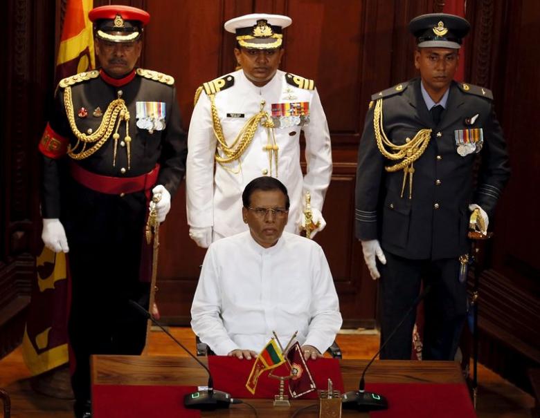 sri lanka 039 s president maithripala sirisena photo reuters