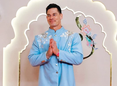 cena wows in manish malhotra