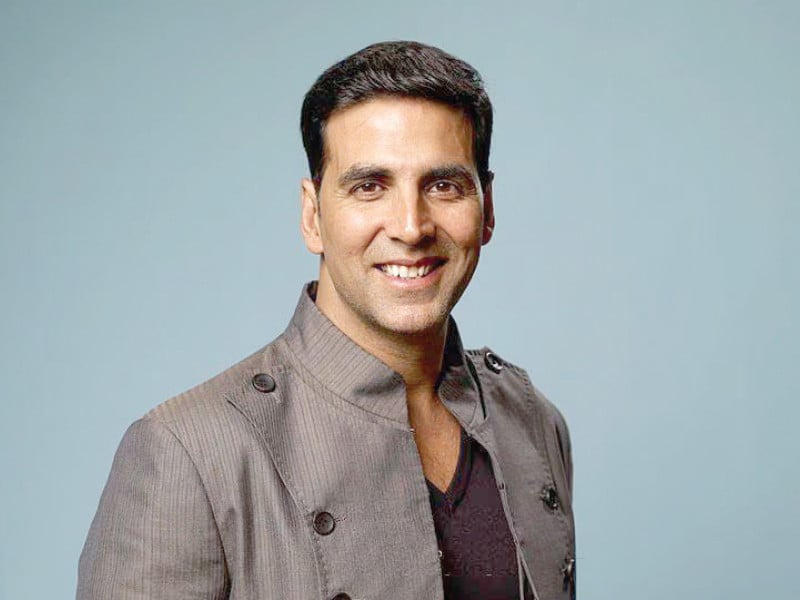 actor disclosed that he changed his name to akshay after the hero in his first film aaj photo file