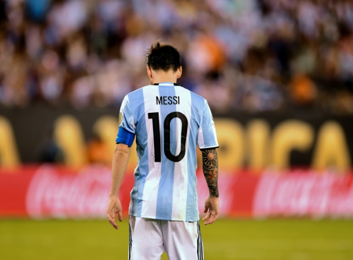 messi was set to return for the two time world champions world cup qualifiers against uruguay and venezuela photo afp