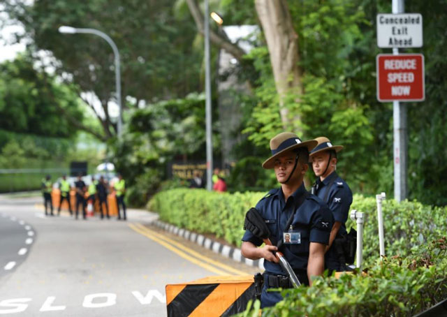 a file photo of singapore police photo afp